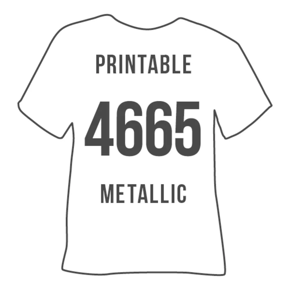 Poli-Flex Printable 4665 Metallic bedruckbare Flexfolie